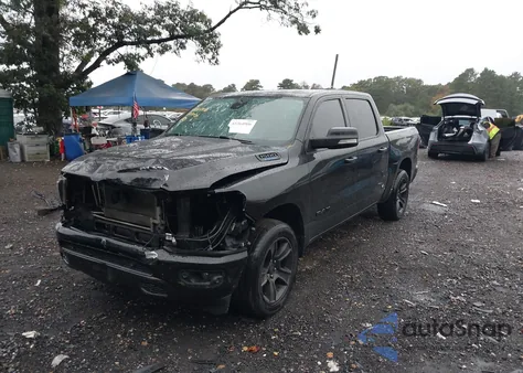 2022 Ram 1500 Big Horn 4X4 5'7 Box из США, поврежденный, VIN 1C6RRFFG8NN285830